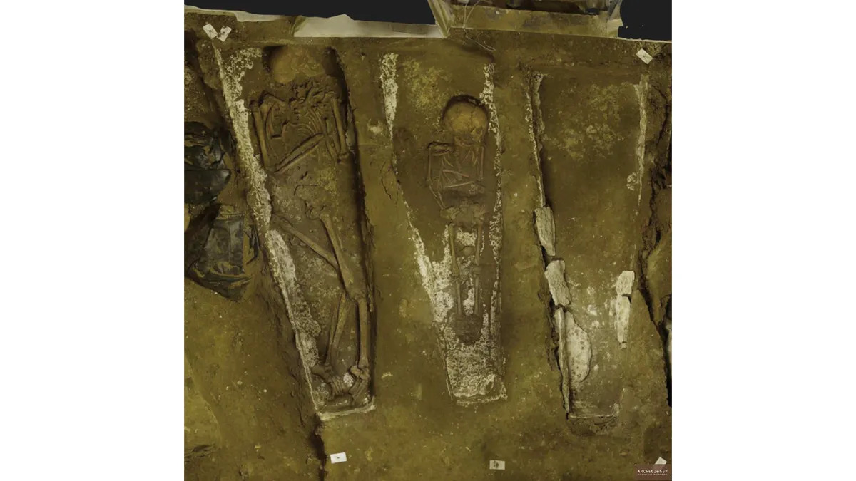 700-year-old ancient Roman burial site discovered in Paris basement