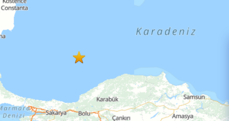 4.8 magnitude earthquake strikes Black Sea off Turkish coast