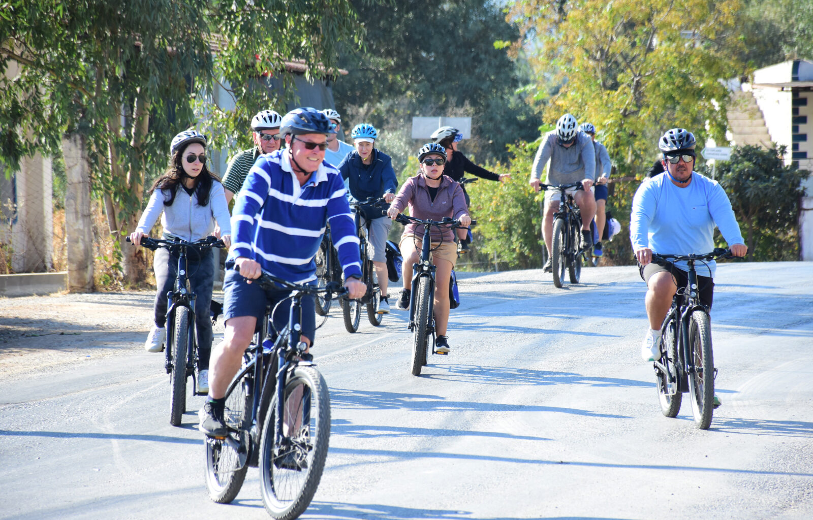 Cycling through Bodrum’s natural beauty: Cruise tourists opt for adventure on bikes