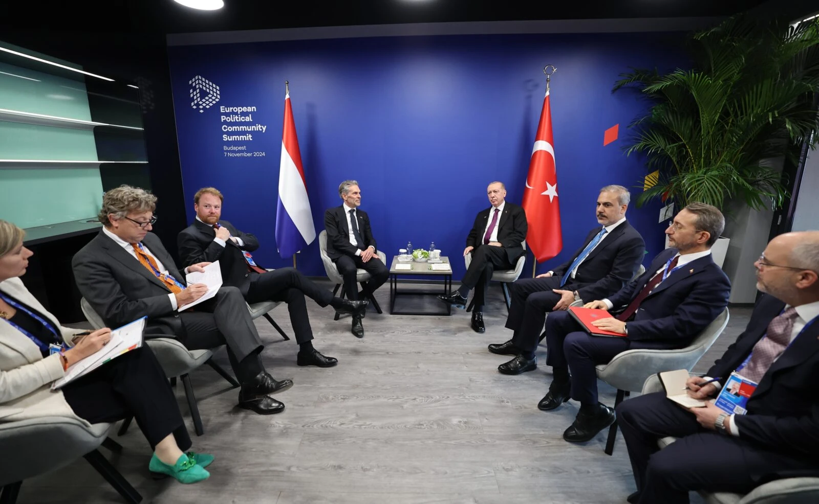 Erdogan and Schoof discuss bilateral relations, Ukraine-Russia, and Israel's actions in Gaza