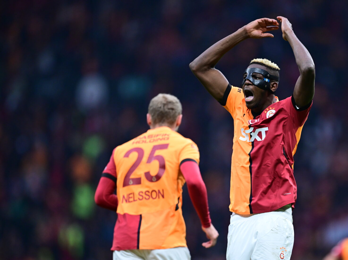 Victor Osimhen breaks 10-year record, leads Galatasaray to victory over Samsunspor