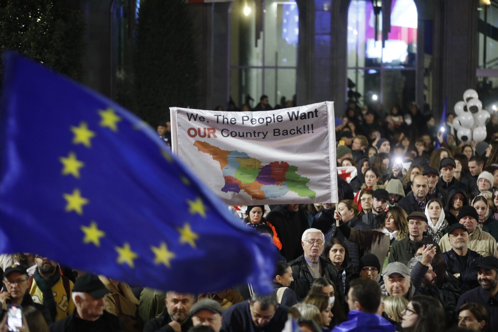 MPs from Europe join Georgia protest against october 26 election results