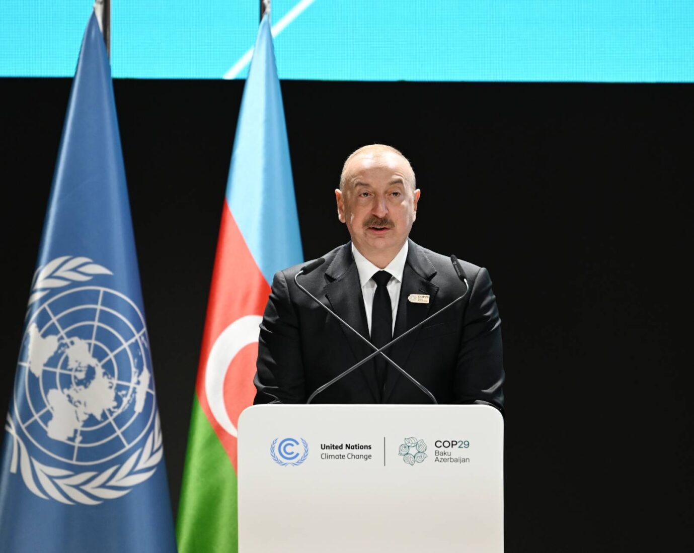 Aliyev urges former colonial powers to support small island nations at COP29