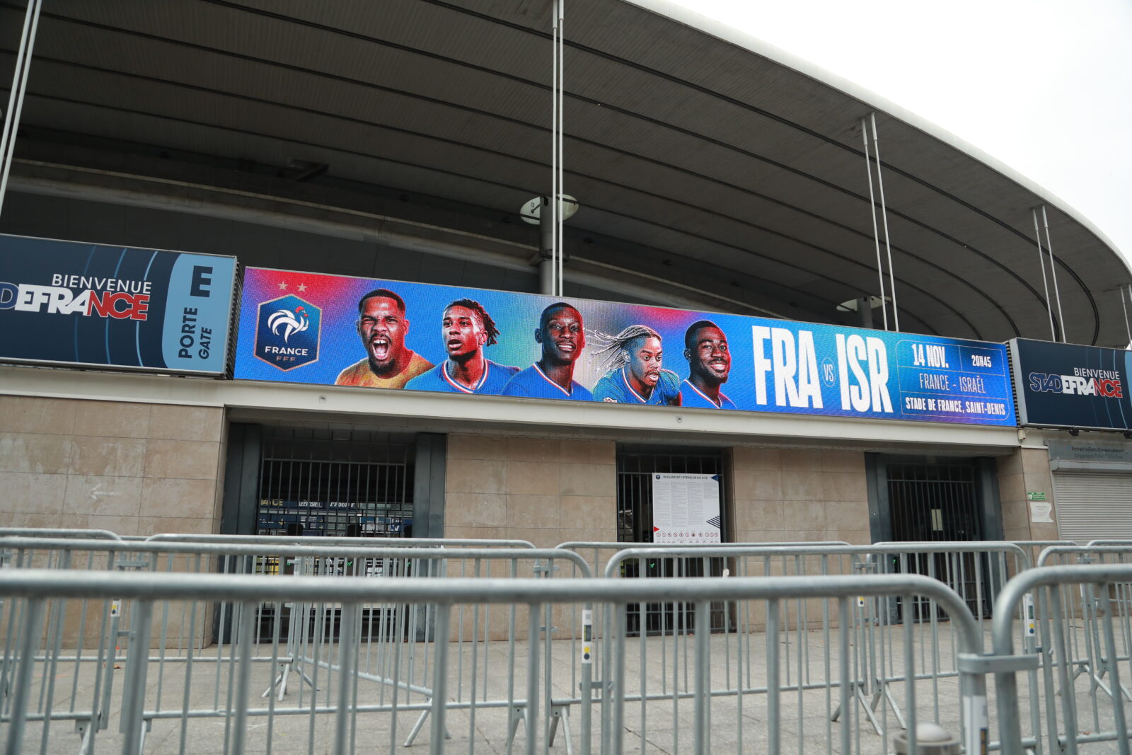 Security measures heightened for France vs Israel UEFA Nations League match in Paris