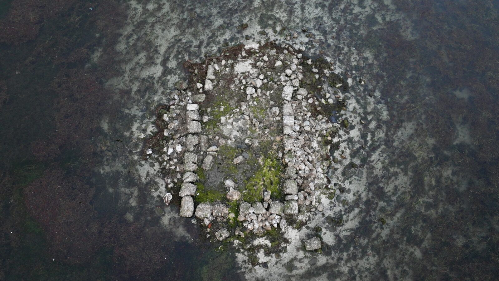 Ancient ruins emerge as Türkiye's Sapanca Lake's water level drops to record low