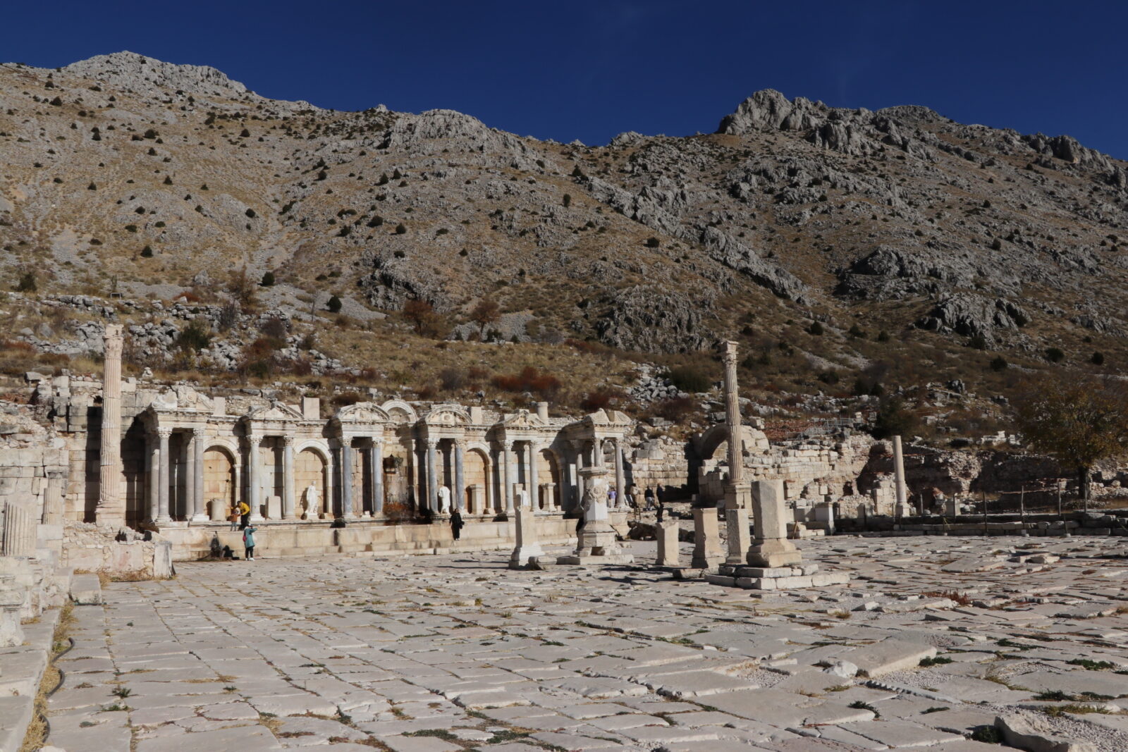 Hadrian's fountain in Türkiye's Sagalassos restored to former glory