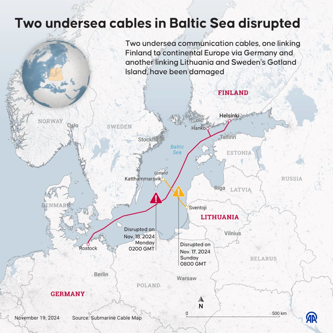 Sweden cacks ICC warrant for Netanyahu, eyes Baltic cable incident