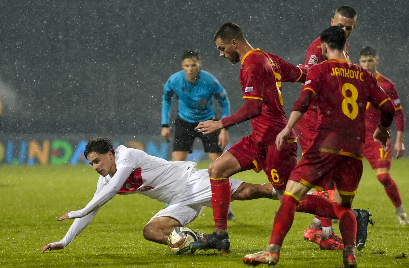 Türkiye falls 3-1 to Montenegro in UEFA Nations League B group finale