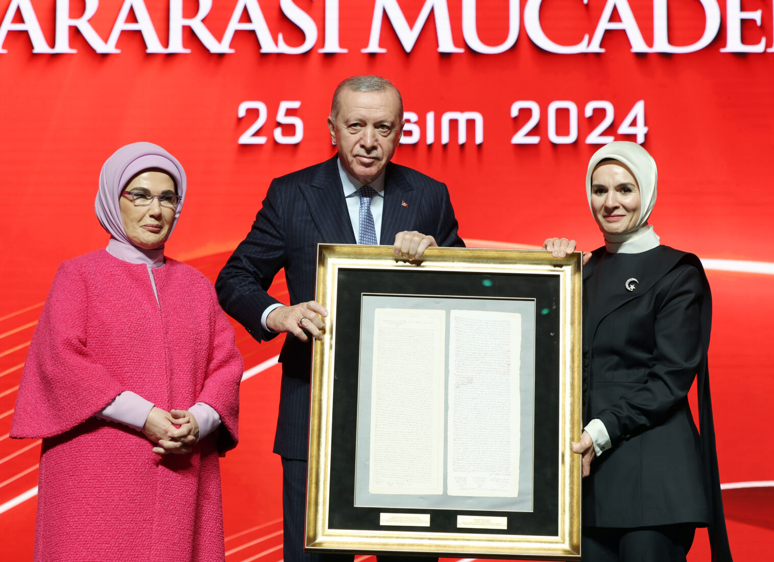 Erdogan calls violence against women a betrayal of humanity