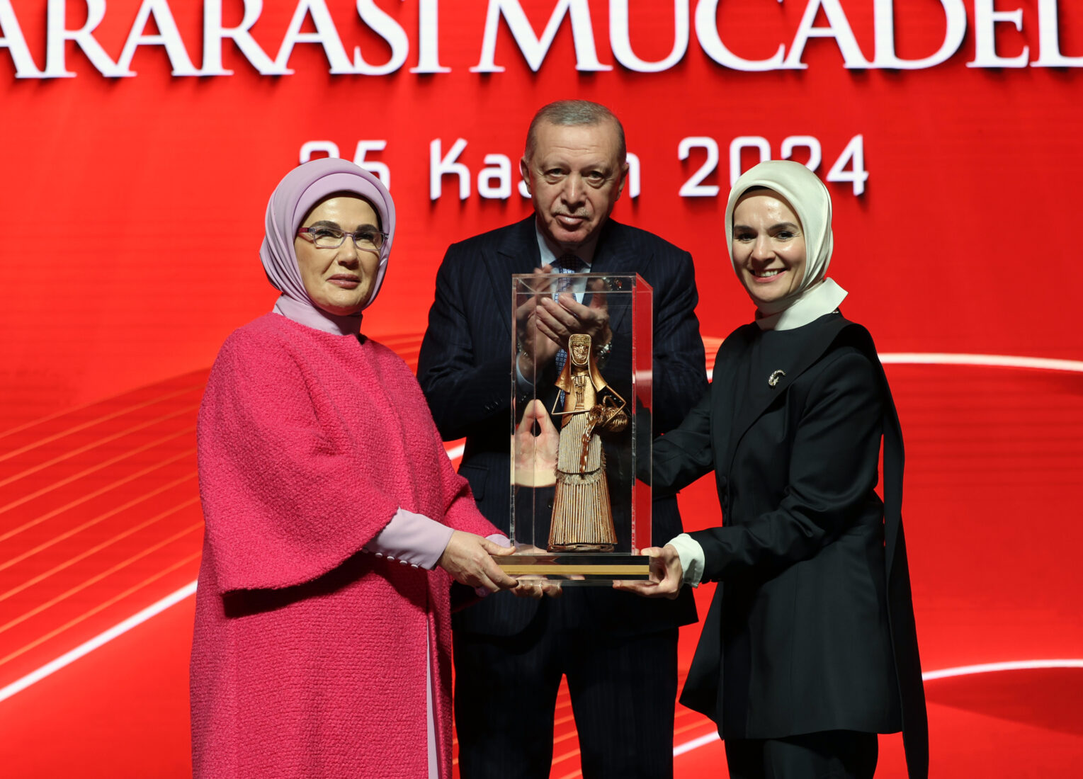 Erdogan calls violence against women a betrayal of humanity