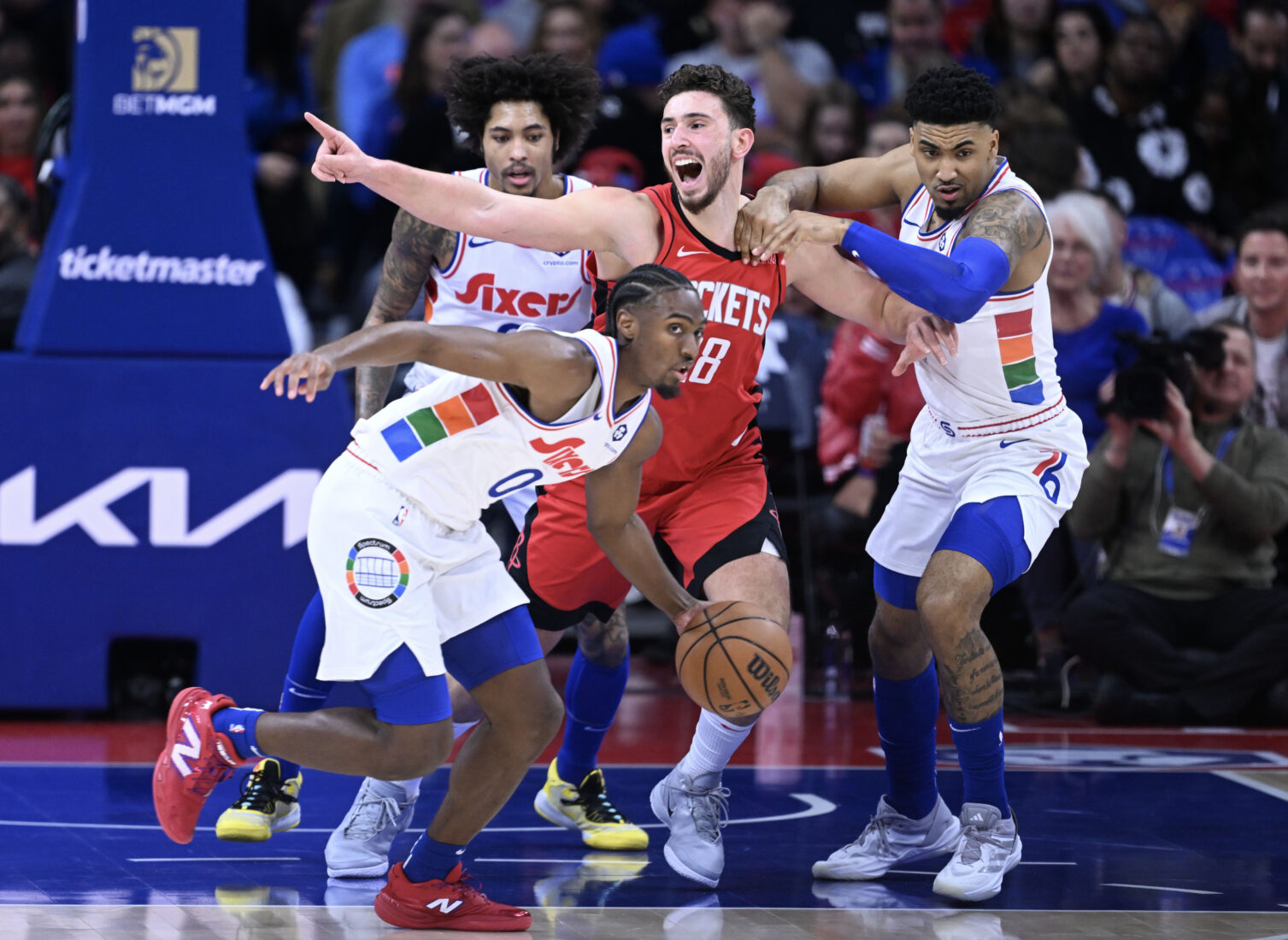 Alperen Sengun’s late game heroics propel Rockets to overtime win over 76ers