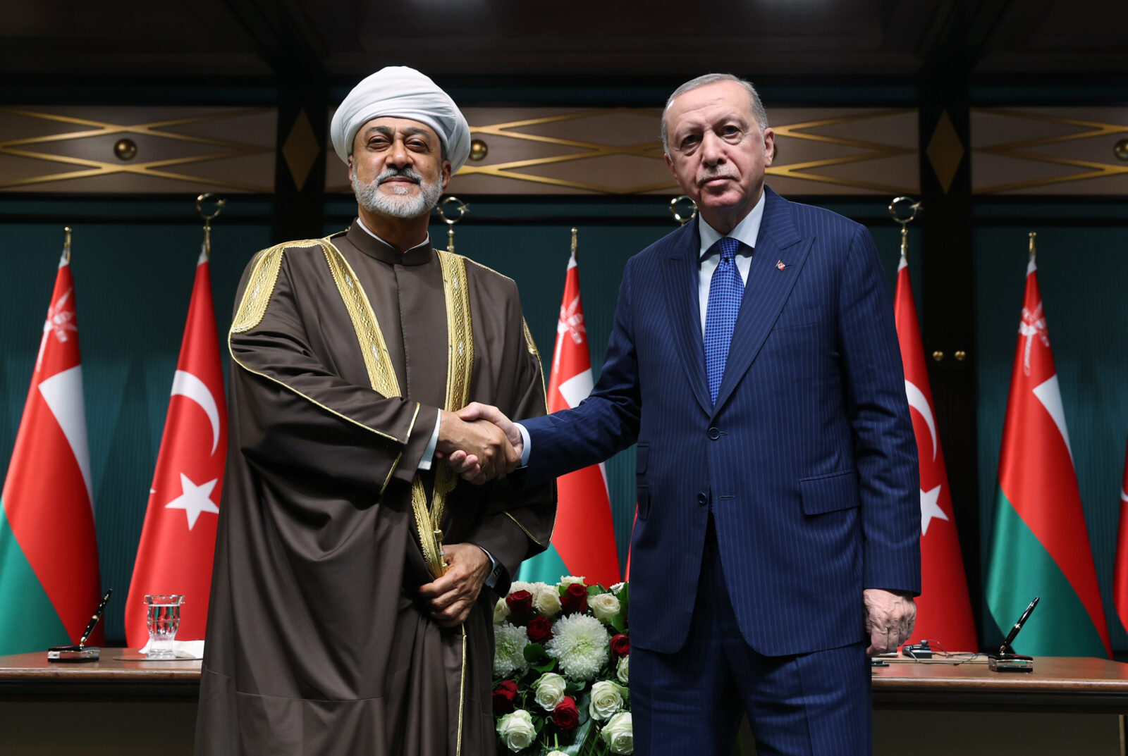 Oman's sultan makes historic visit to Türkiye, signing 10 key agreements