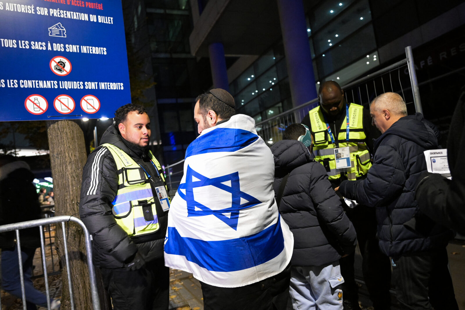 French and Israeli fans clash at tense UEFA Nations League match