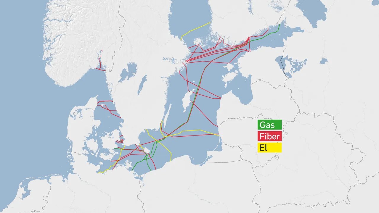 Finland, Germany, Lithuania, Sweden investigate severing Baltic Sea cables