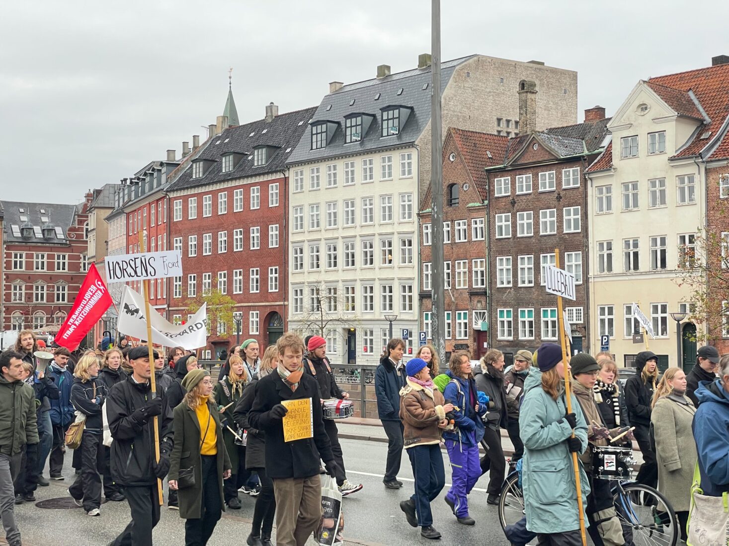 Climate activists take to Copenhagen streets against livestock emissions