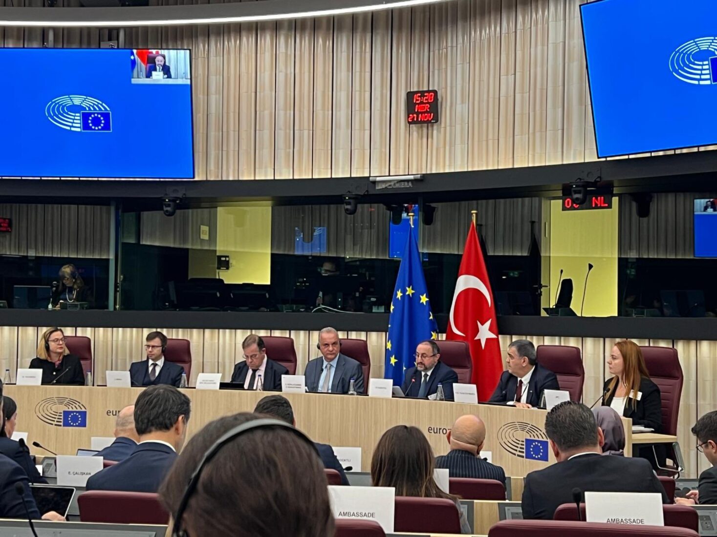 Türkiye-EU Joint Parliamentary Committee holds 81st meeting in Strasbourg, France