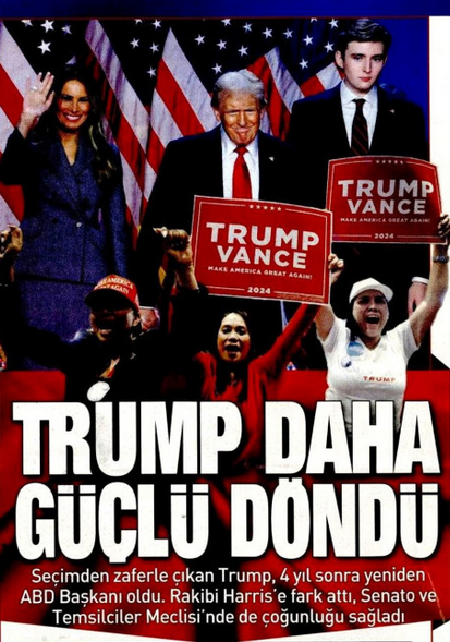 Up close: How Turkish media covered Trump's election victory