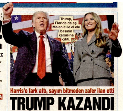 Up close: How Turkish media covered Trump's election victory