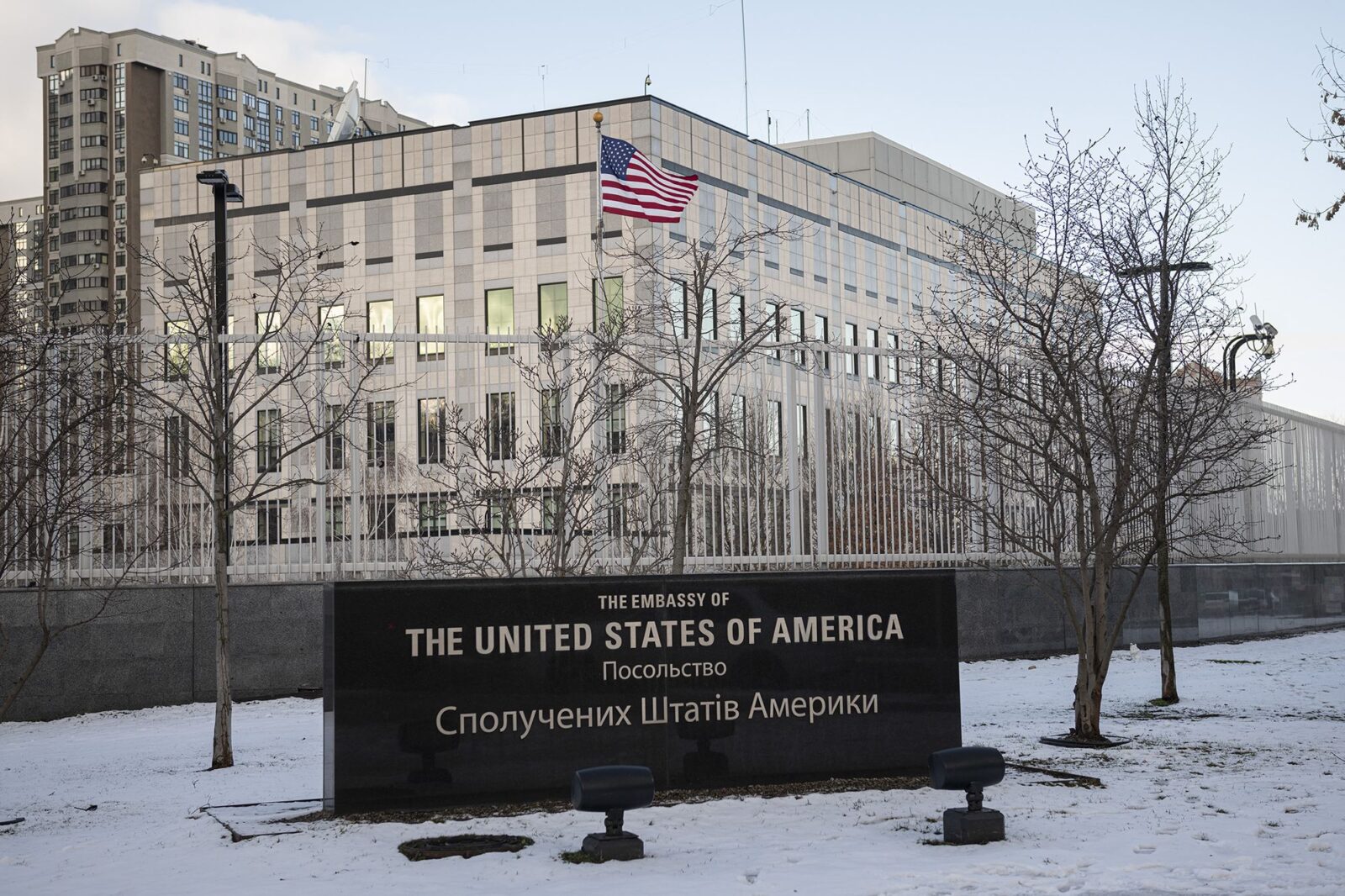 US Embassy in Kyiv closes amid potential Russian air attack threat