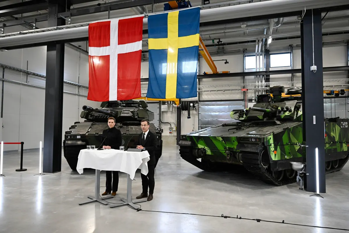 Sweden, Denmark order 205 armoured vehicles support for Ukraine