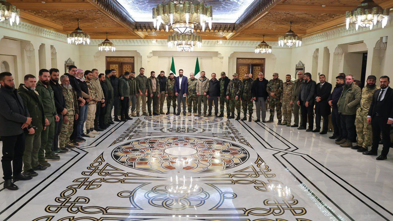 Syrian armed factions agree to dissolve and merge under Defense Ministry