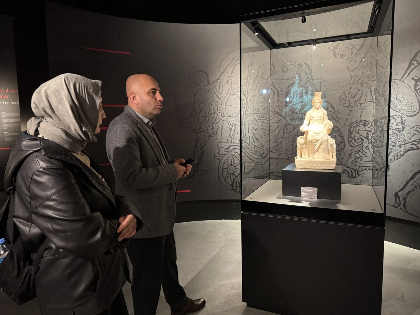 Once smuggled abroad, Kybele statue shines at Afyonkarahisar Museum