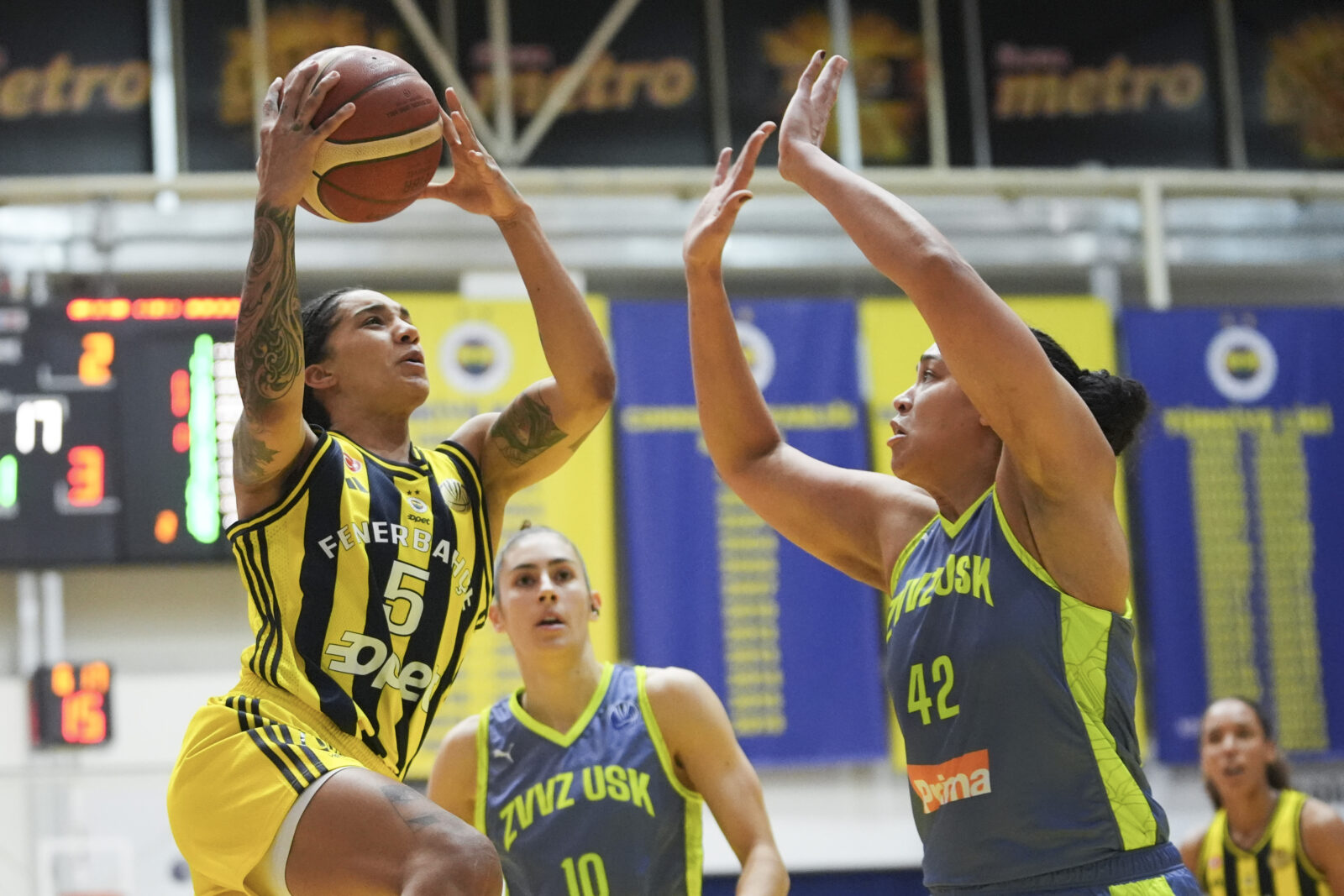 Turkish basketball teams gear up for busy week in European competitions