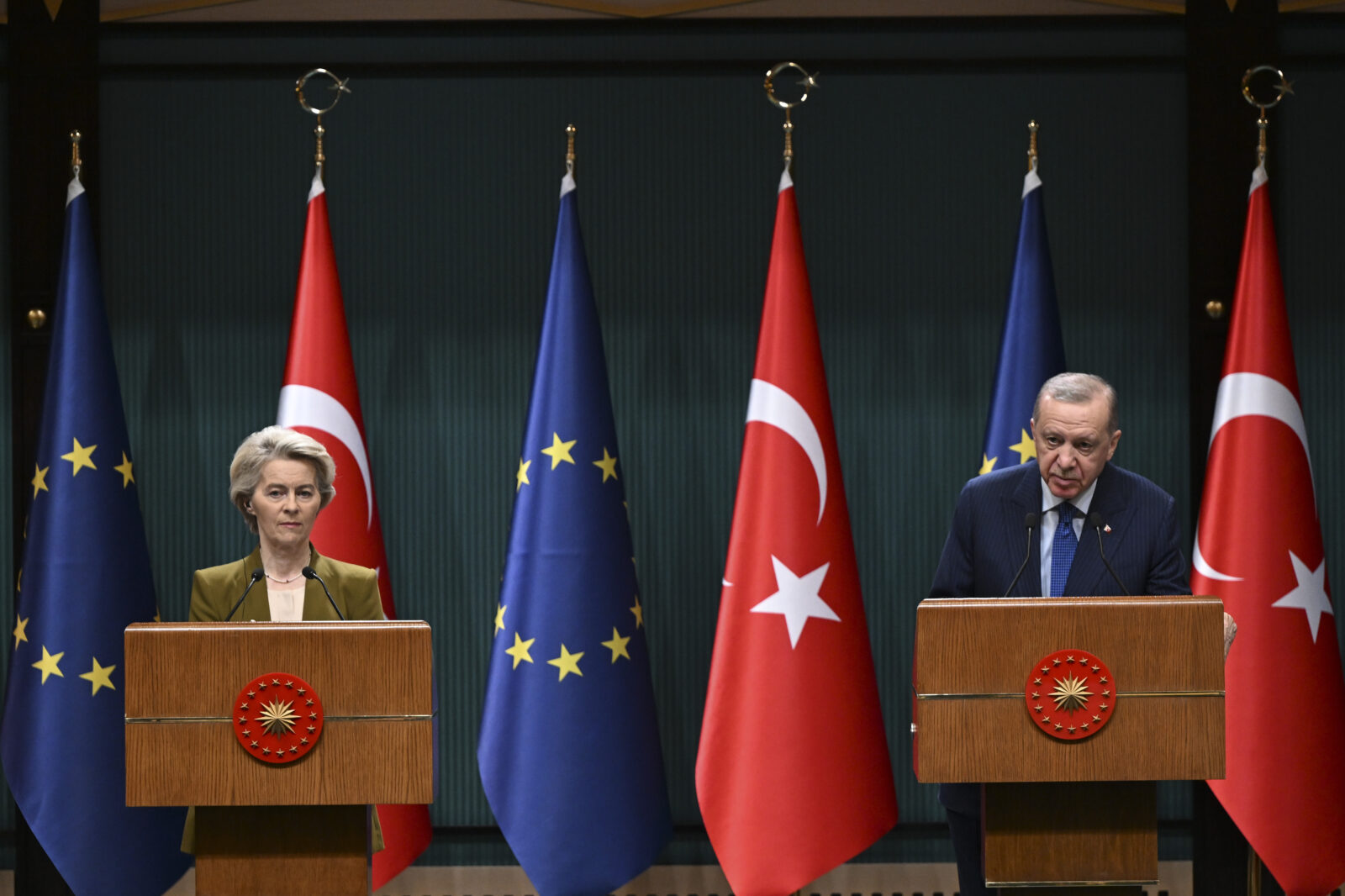 Erdogan, von der Leyen highlight Türkiye’s crucial role in Syria’s reconstruction, fight against terrorism