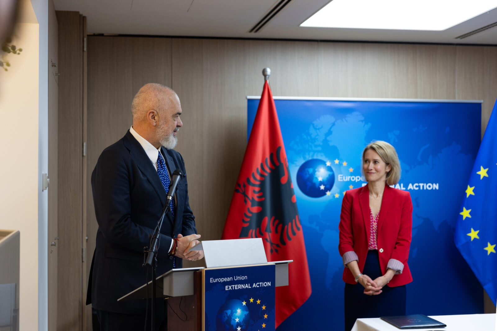 Albania, EU sign security and defense partnership agreement