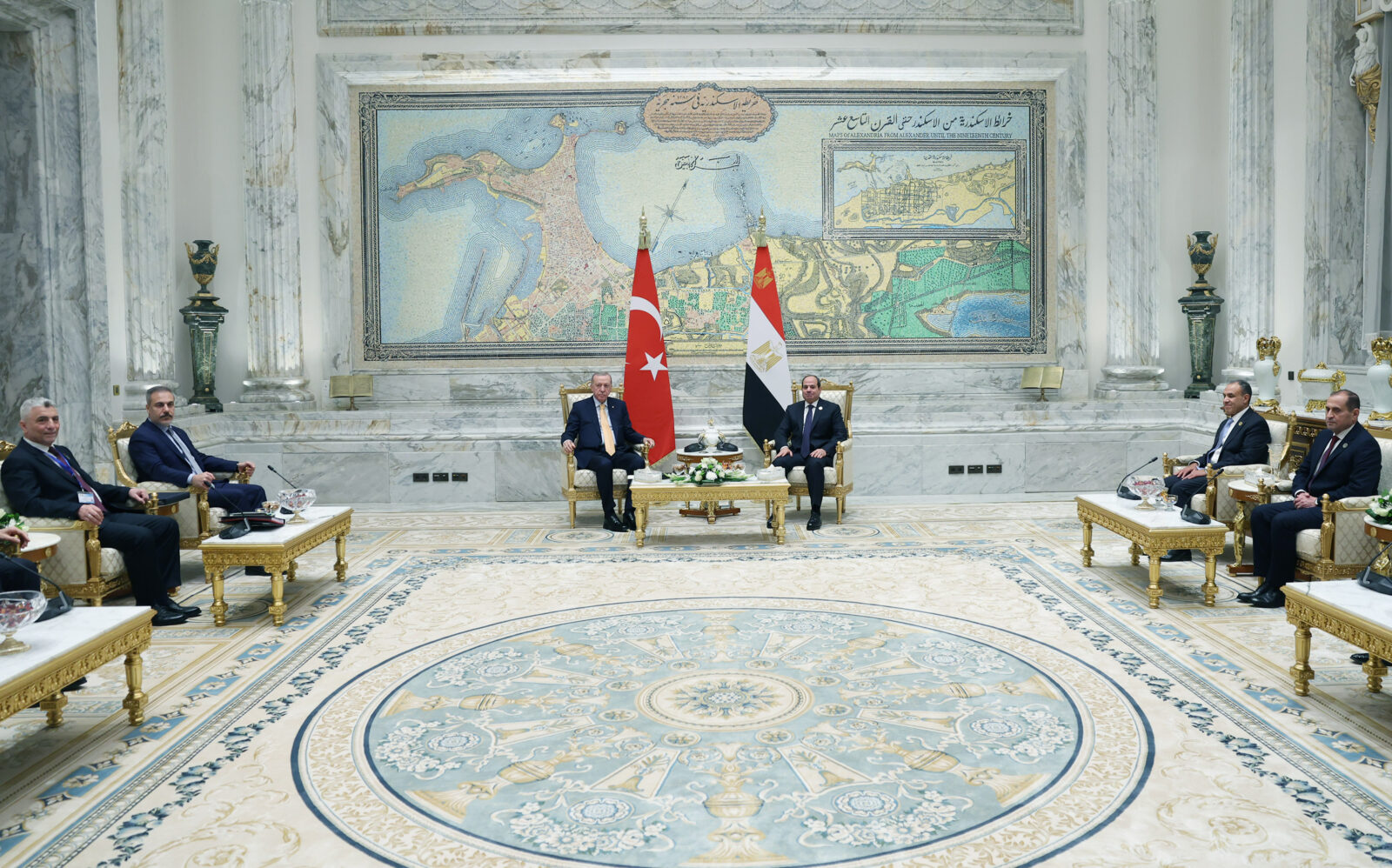 Erdogan stresses solidarity with Egypt to ensure uninterrupted humanitarian aid to Gaza