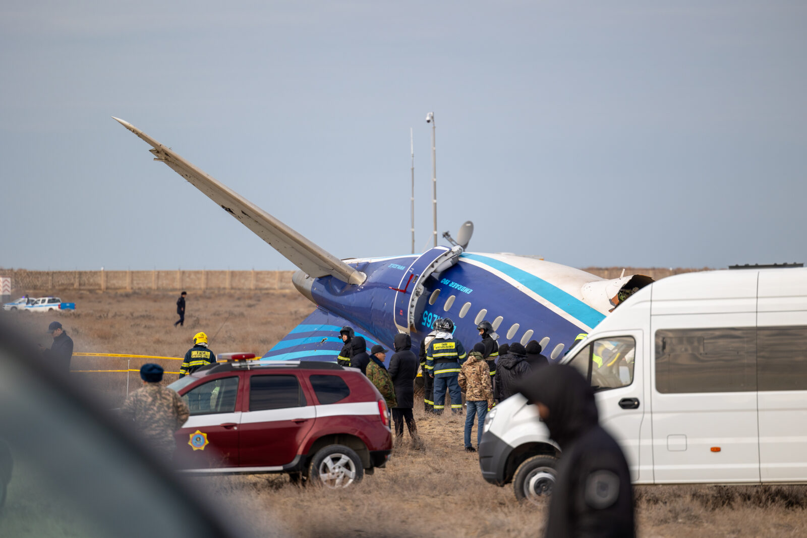 Baku claims Azerbaijan Airlines crash caused by attack from Russian territory