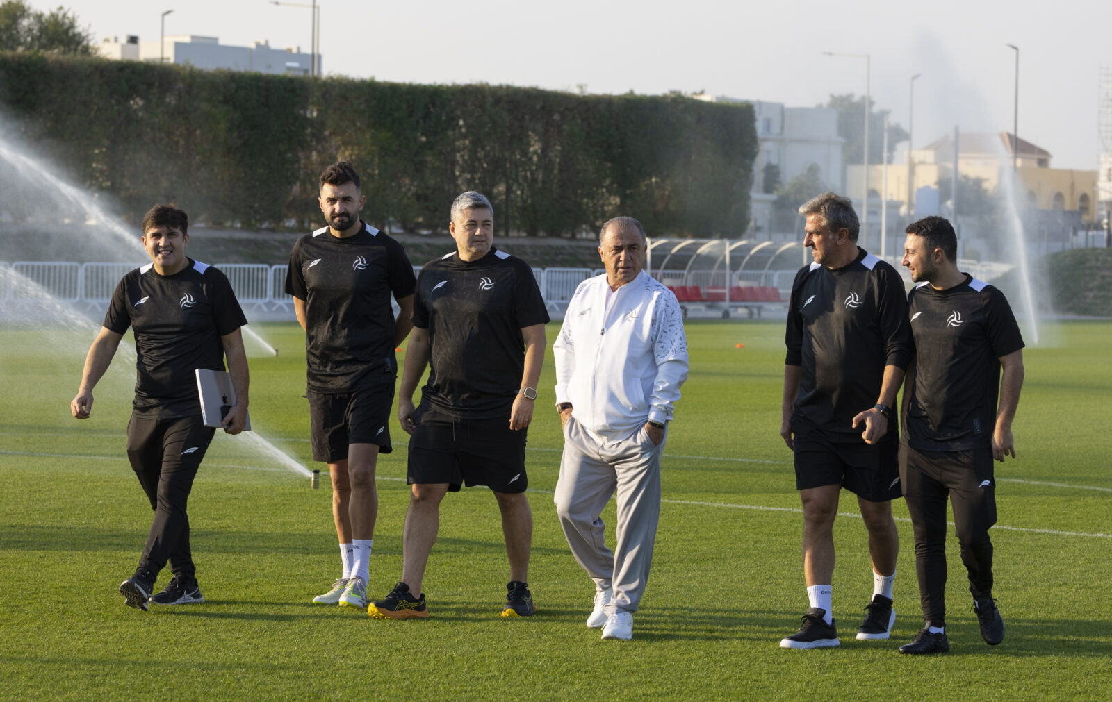 Turkish manager Fatih Terim signs with Al-Shabab, leads 1st training in Qatar