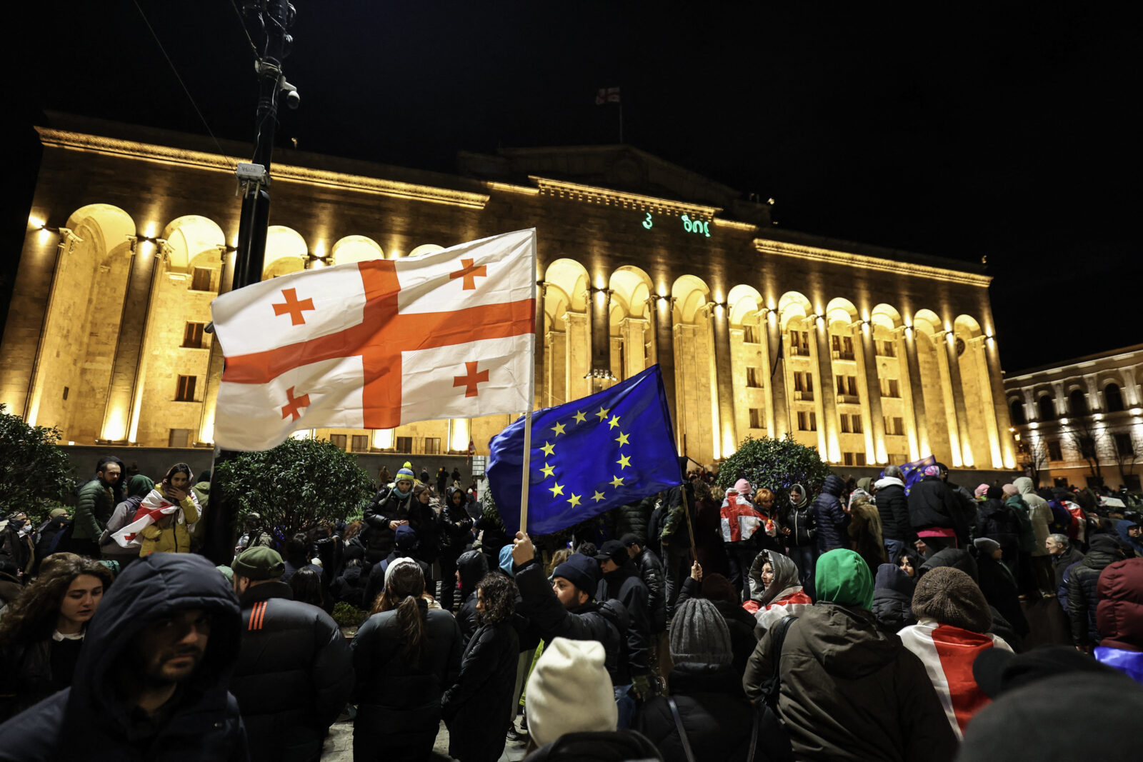 Georgia accuses protesters of plotting violence to disrupt presidential election