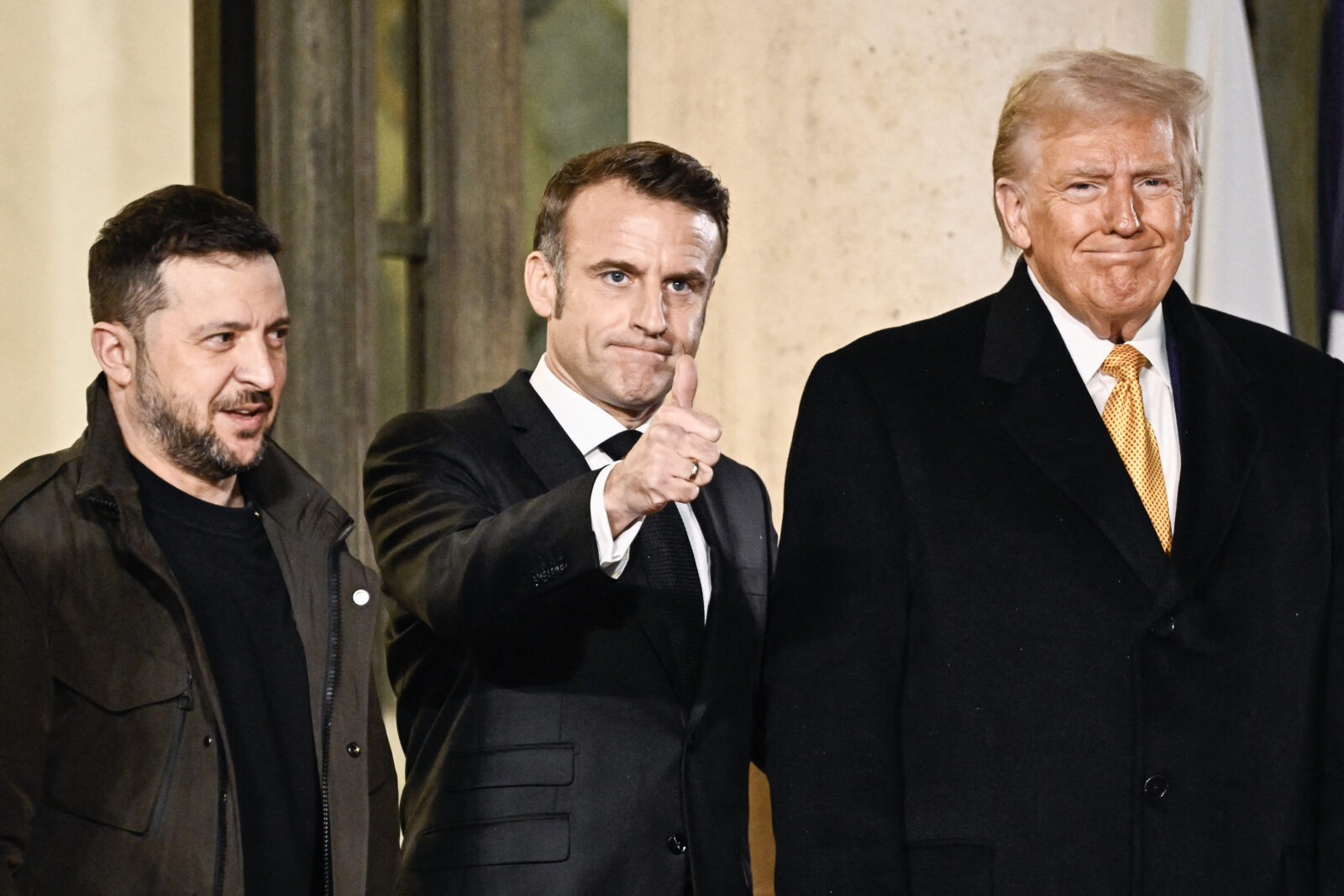 Zelenskyy, Trump, and Macron meet ahead of Notre-Dame reopening