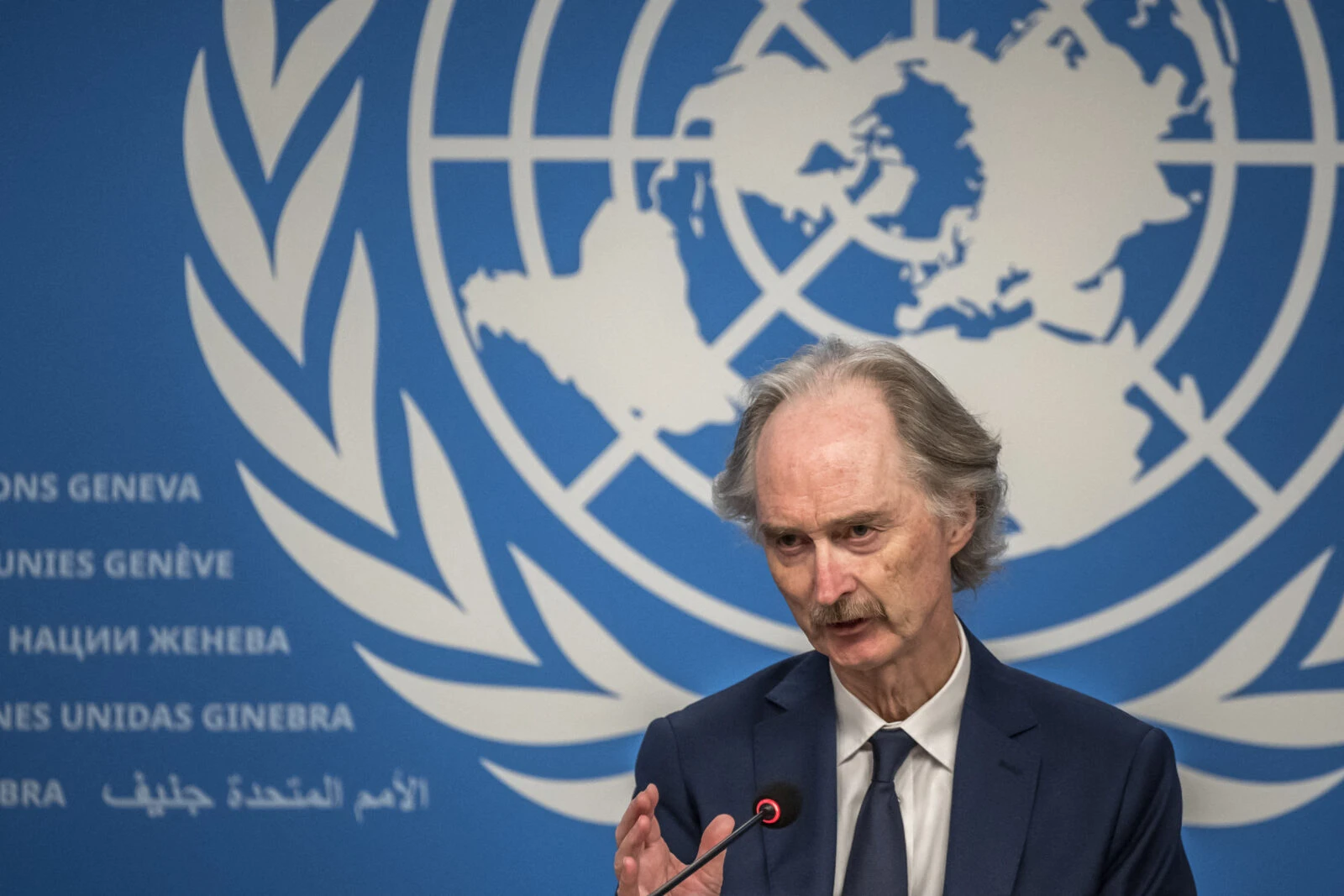 UN Special Envoy urges sanctions relief, accountability for Syria's recovery