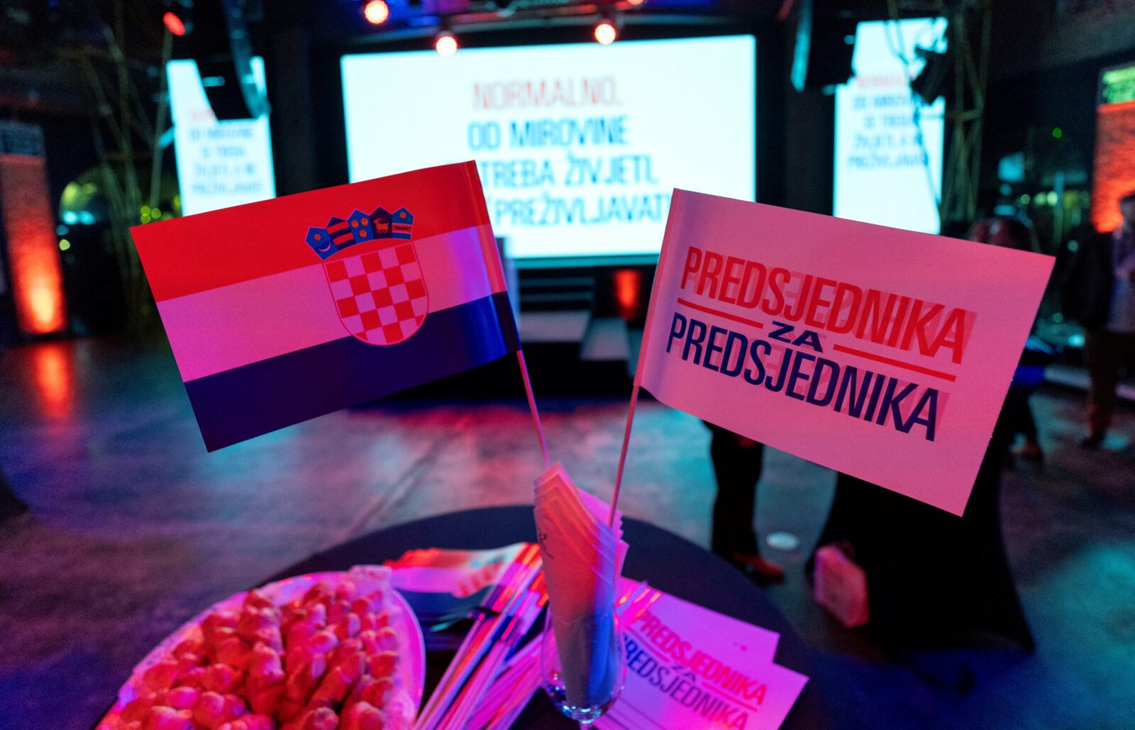 Croatia's Milanovic to face Primorac in presidential run-off after narrow miss