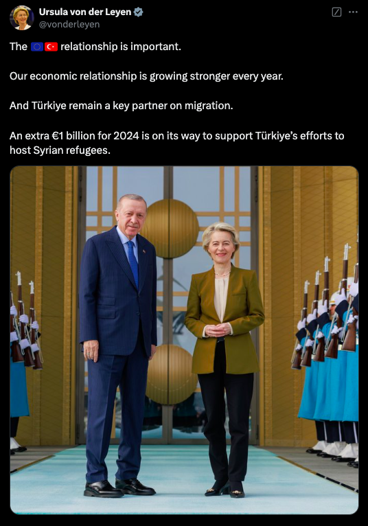 Türkiye is a key partner for the EU, beyond migration