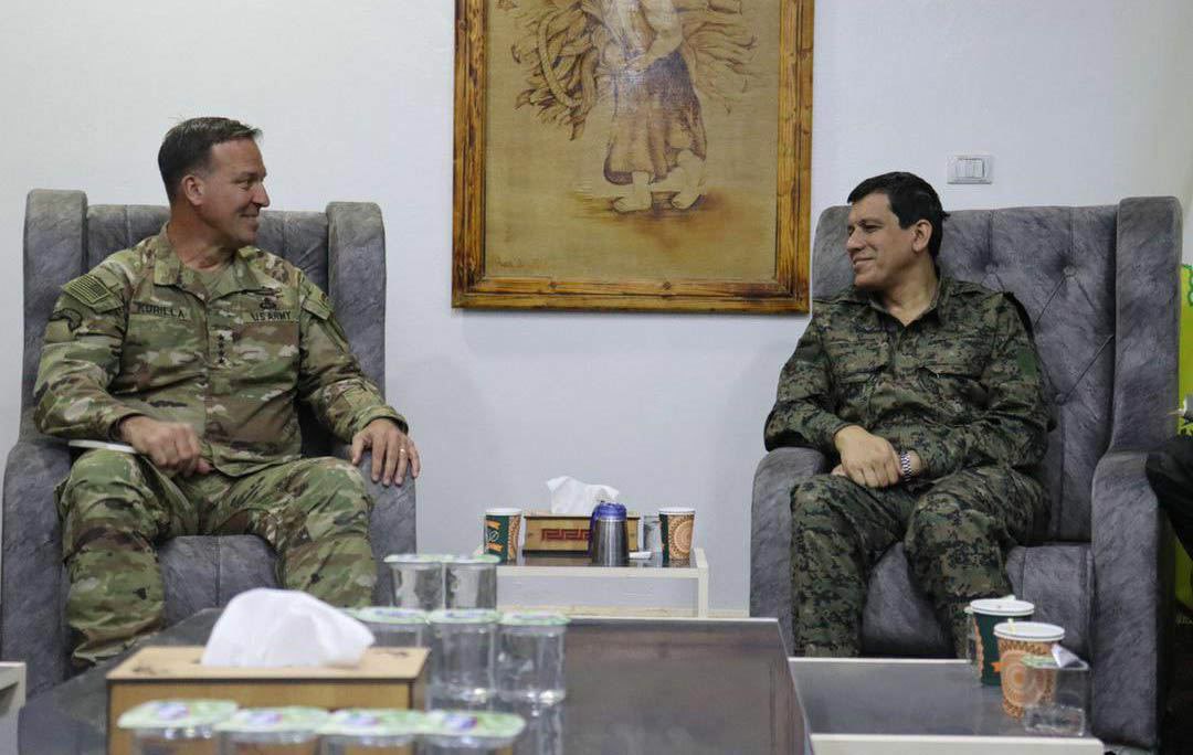 US CENTCOM Commander Kurilla holds talks with PKK/YPG terror group in Syria