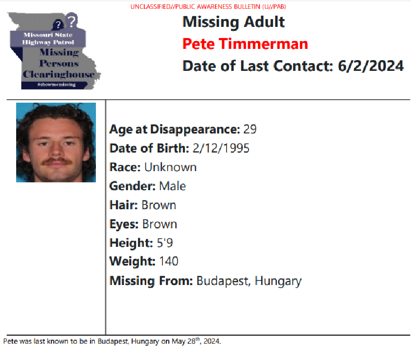 Missing American citizen Travis Pete Timmerman reportedly found in Damascus