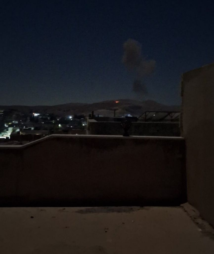 Israeli airstrikes hit Syrian capital Damascus