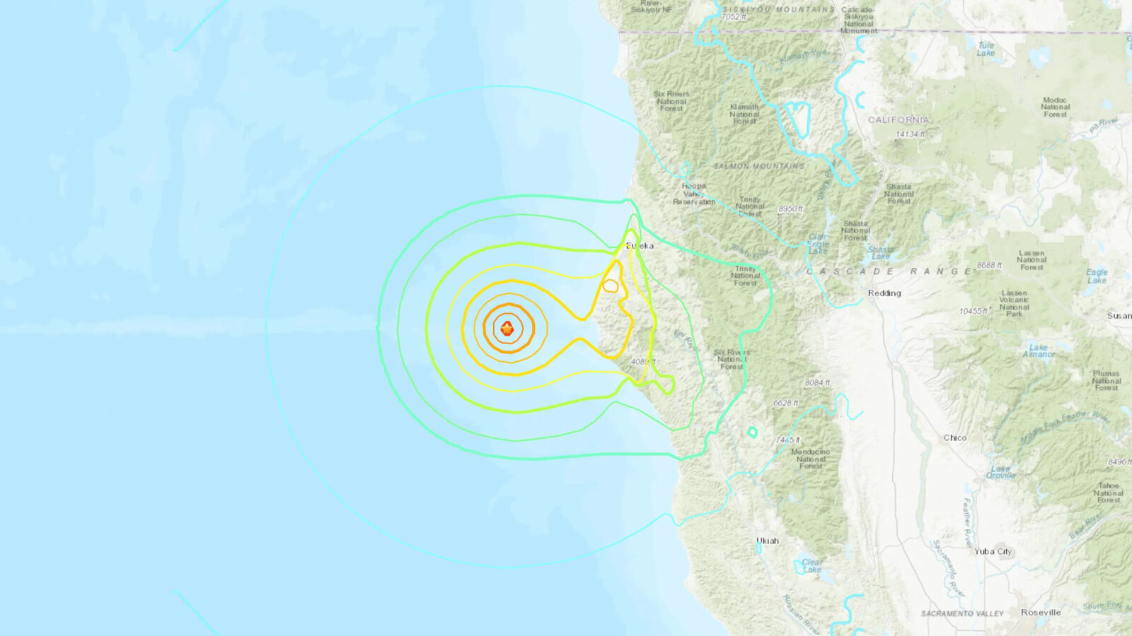 7.0 magnitude earthquake hits California coast, tsunami warning issued