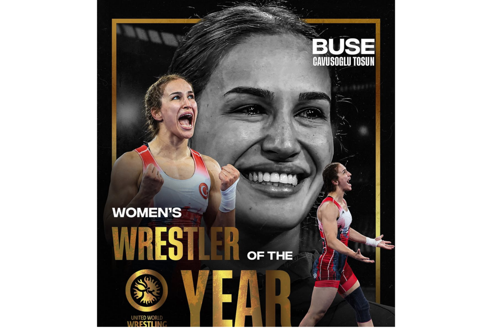 Buse Tosun Cavusoglu rises to the top as the world’s best female wrestler in 2024