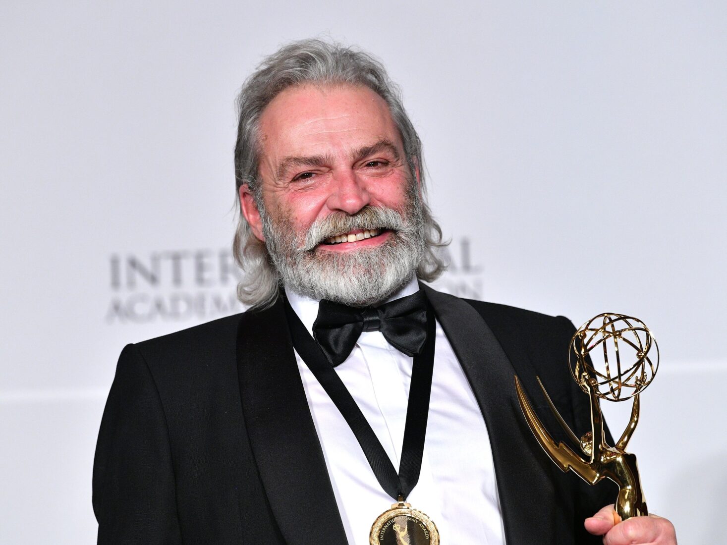 Haluk Bilginer became the winner of Best Performance by an Actor at the 2019 International Emmy Awards Gala