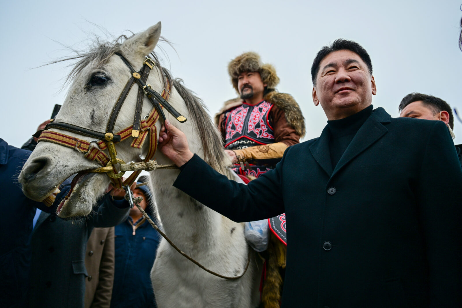 Mongolian President Ukhnaa visits Hulagu Khan’s palace ruins in Türkiye