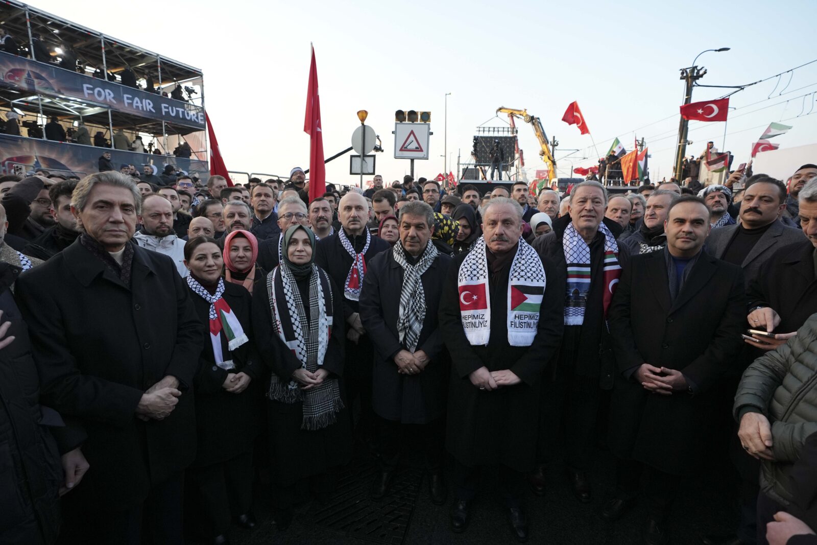 Over 450,000 rally in Istanbul for Gaza, calling for justice, end to Israeli occupation