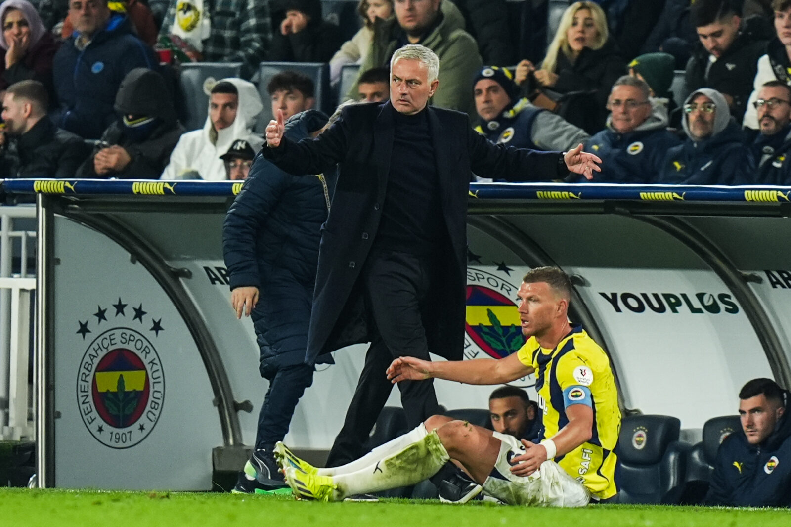 Head coach of Fenerbahce, Jose Mourinho