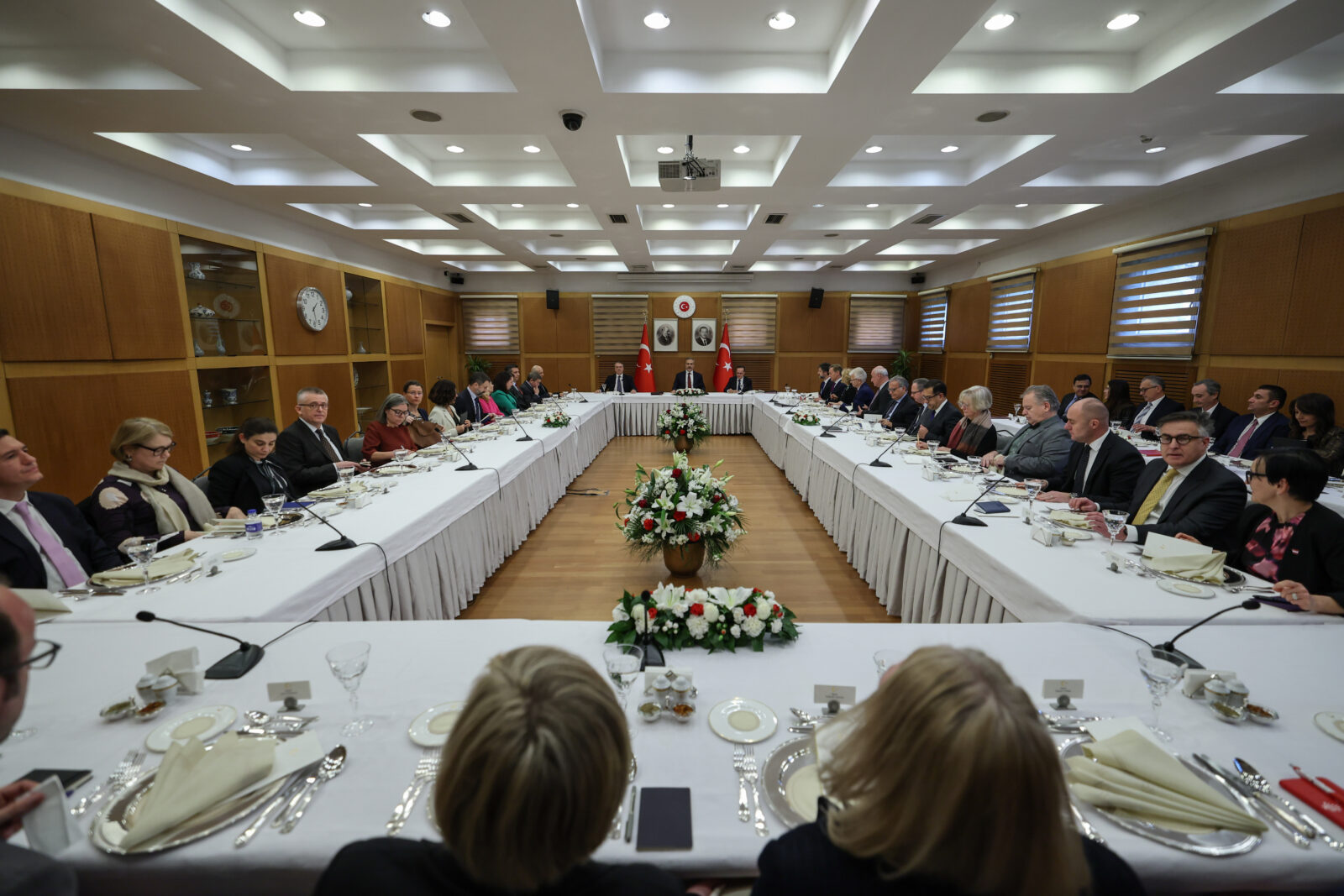 FM Fidan meets EU ambassadors in Ankara