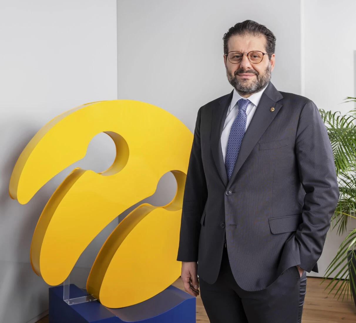 Kamil Kalyon, Turkcell's Executive Vice President for Finance. (AA Photo)