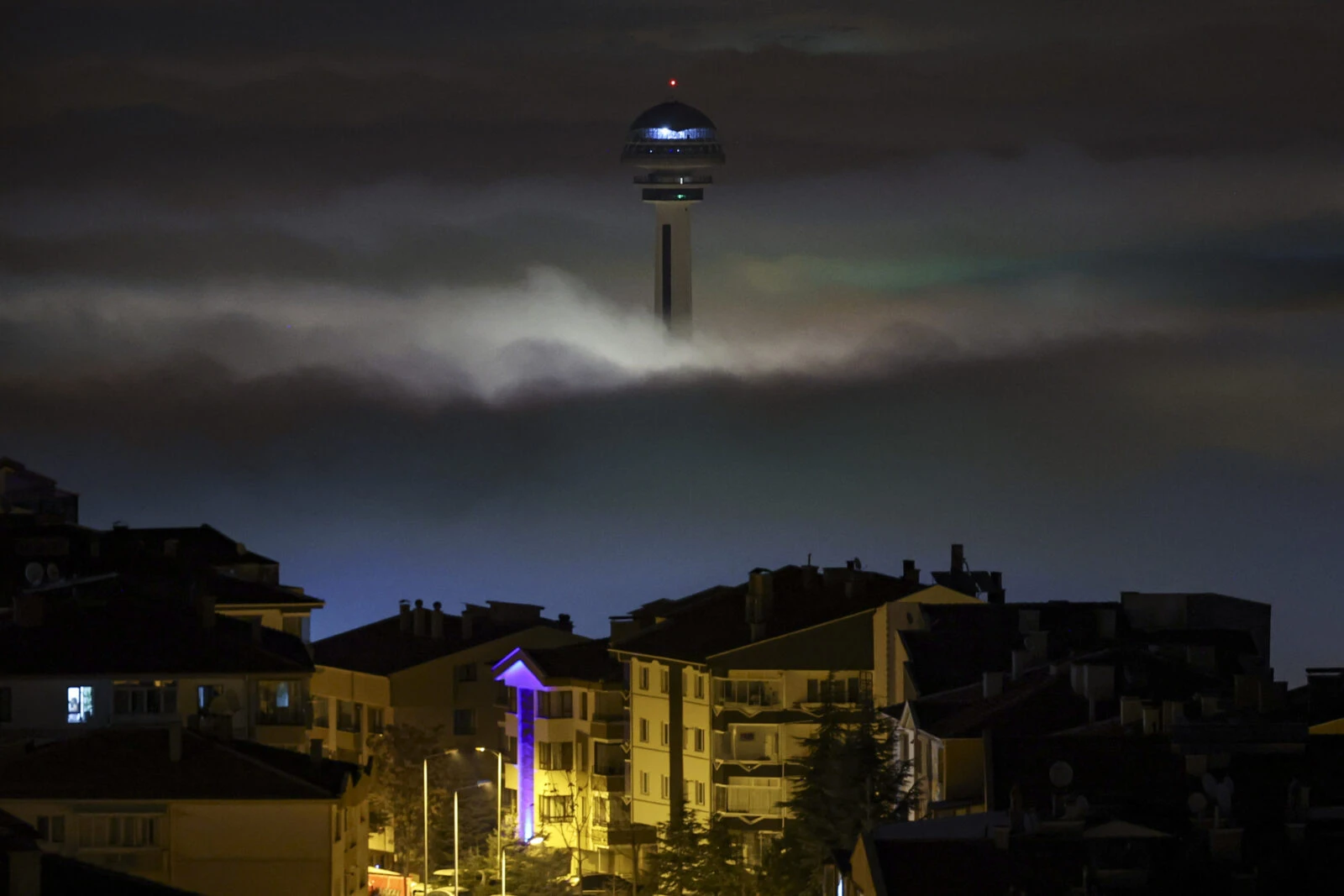 Fog takes over Turkish capital Ankara