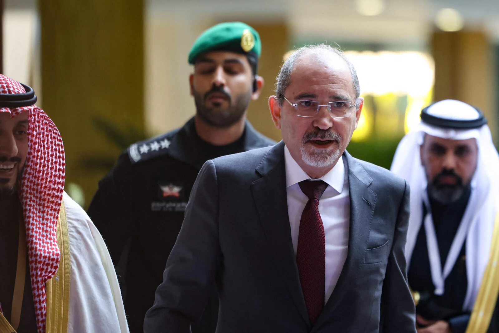 Jordan's Foreign Minister Ayman Safadi 